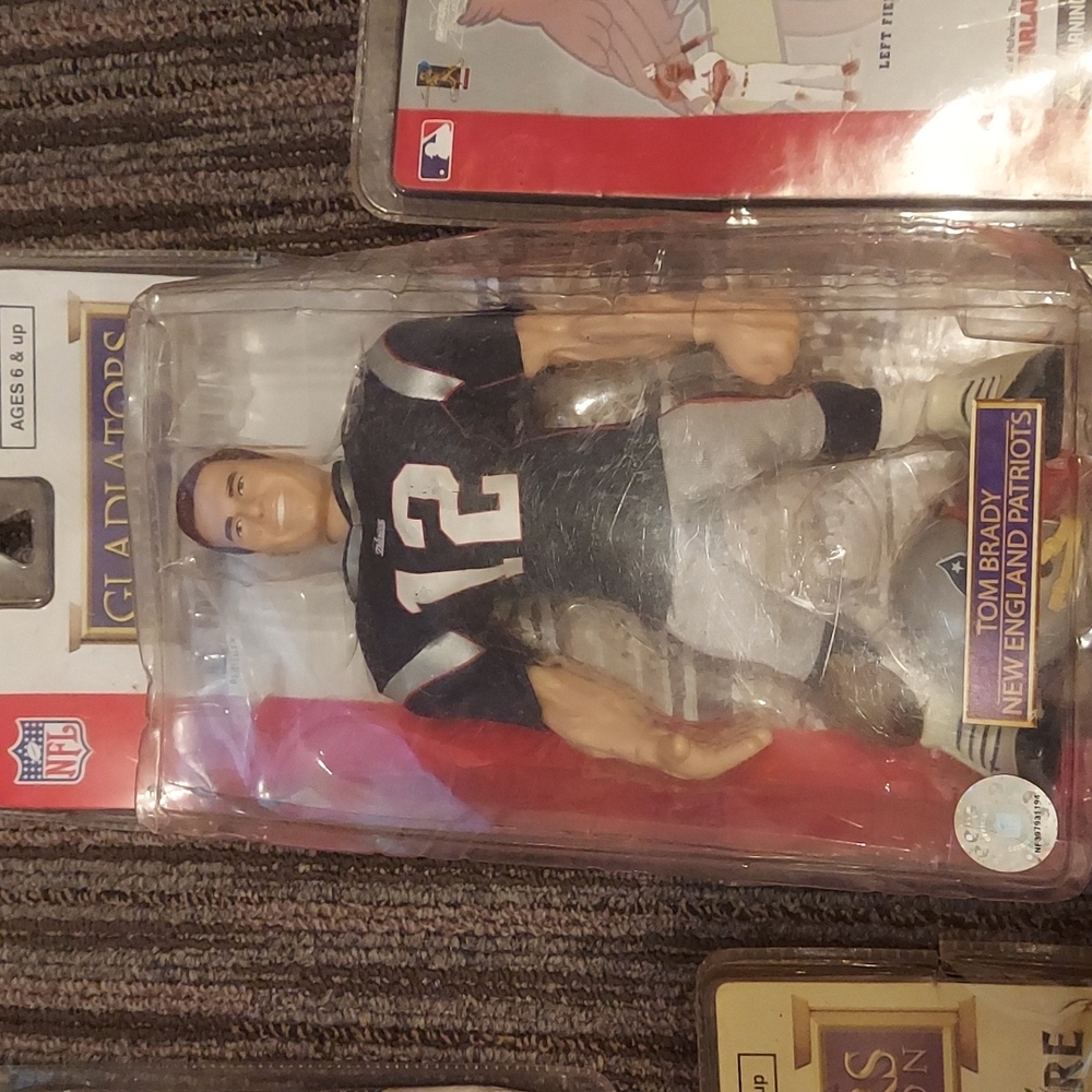 Mcfarlane toys football and baseball 20$ each